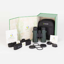 Load image into Gallery viewer, NatureRAY Trailbird 8x42 Green Binoculars