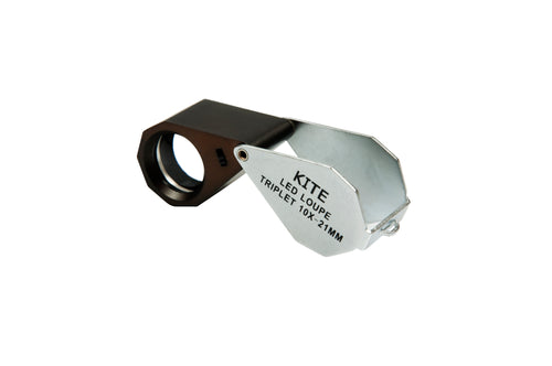 Kite Magnifier Loupe - LED Triplet 10x
