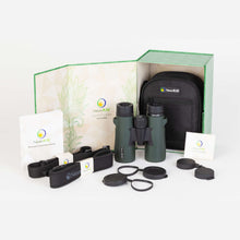 Load image into Gallery viewer, NatureRAY Trailbird 10x42 Green Binoculars